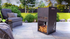 Log & Flame Fire Pit