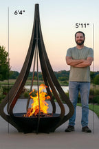 Cone Fire Pit